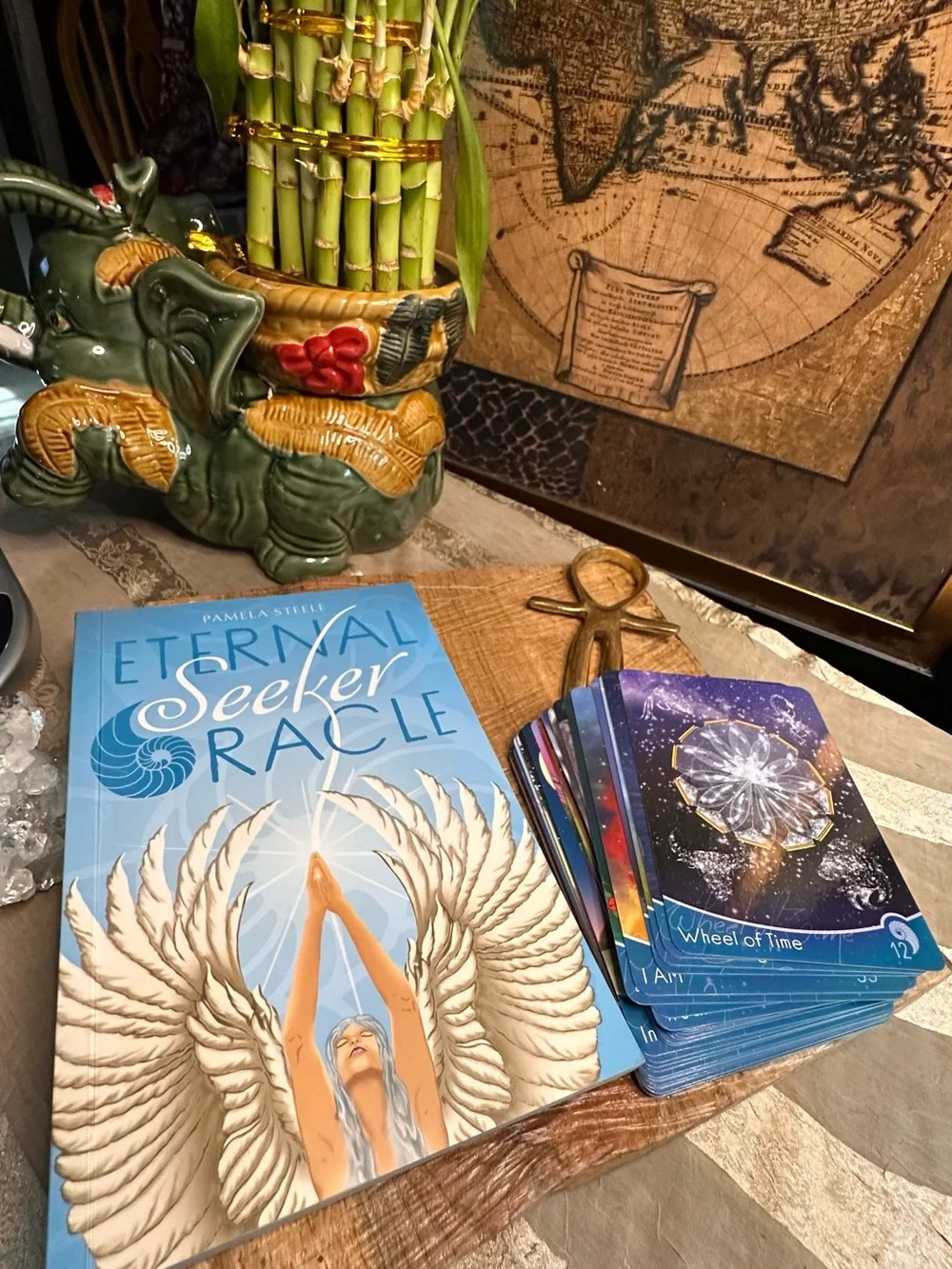 Eternal Seeker Oracle Pamela Steele 33 Cards Guidebook Box Set